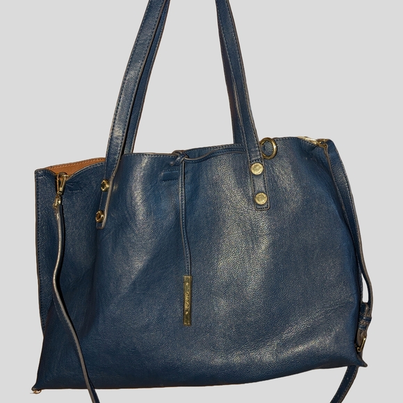 Calvin Klein Blue Leather Tote Bag - Picture 10 of 10